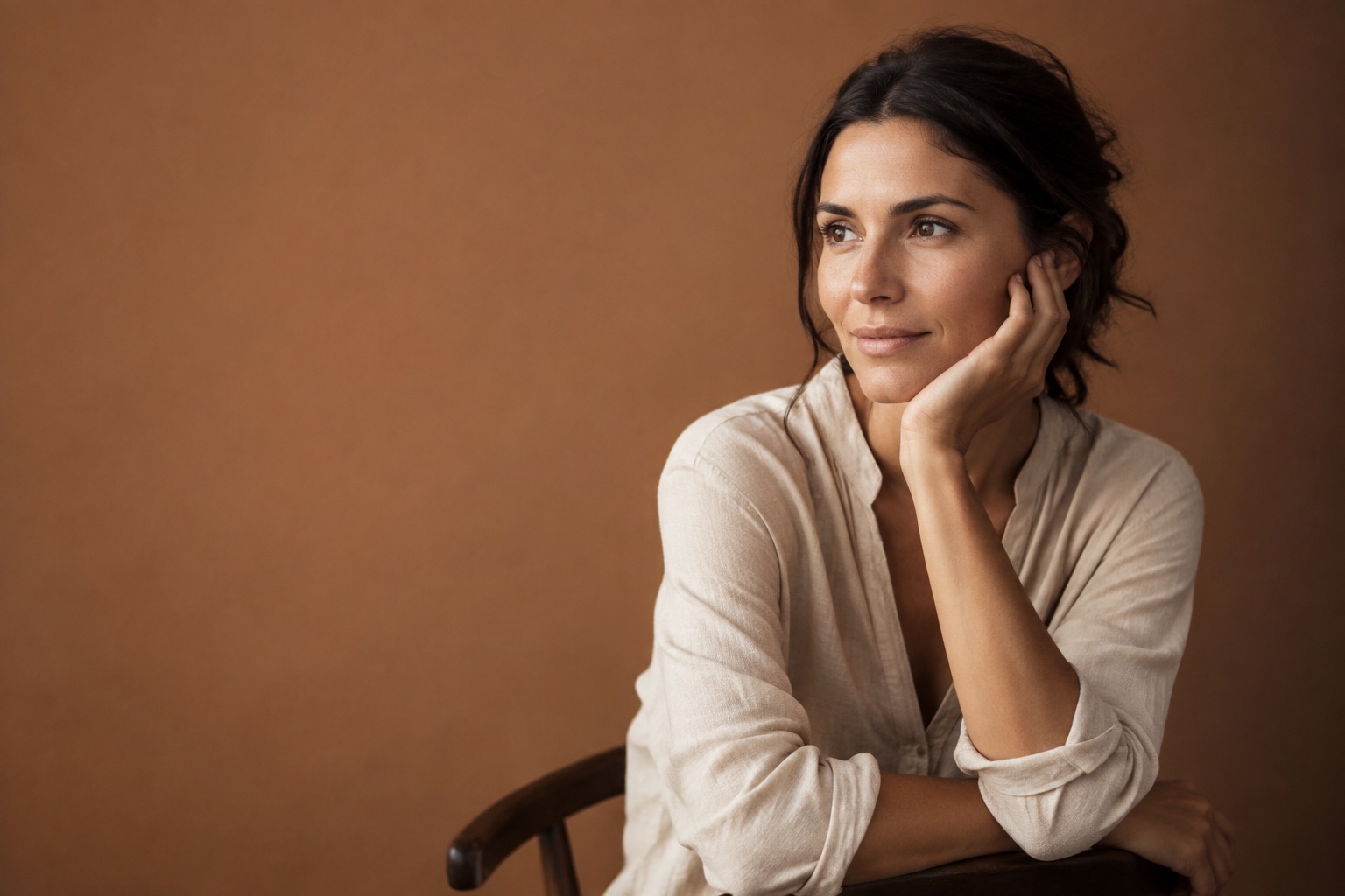 Editorial portrait for an astrology guide